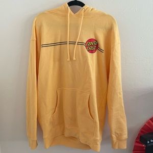Yellow Santa Cruz Hoodie